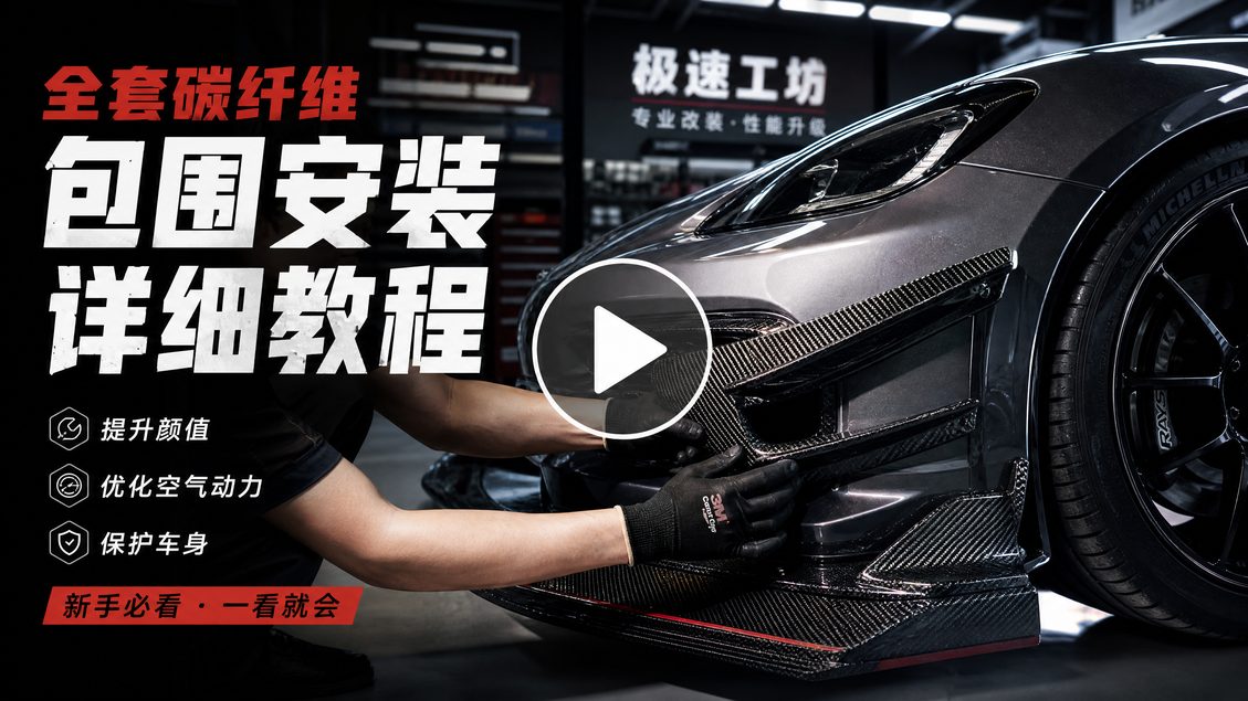 溏心碳纤维改装视频教程